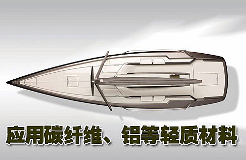 船高21米长15米 奥迪推出先进豪华游艇(图)