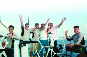 15只参赛帆船会师台南