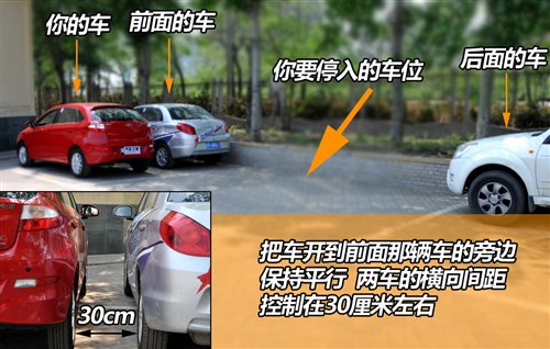轻松分步走 简单实用的停车入位小技巧 汽车之家