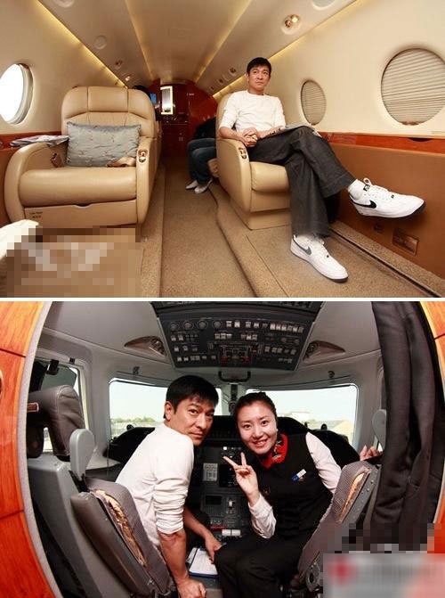 众星豪华私人飞机比拼（组图）